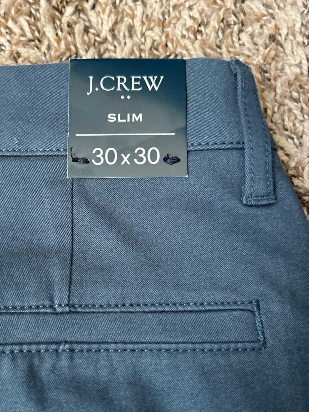 J. Crew clean slim